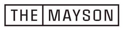 The Mayson logo in black text on a white background, framed by a rectangular border.